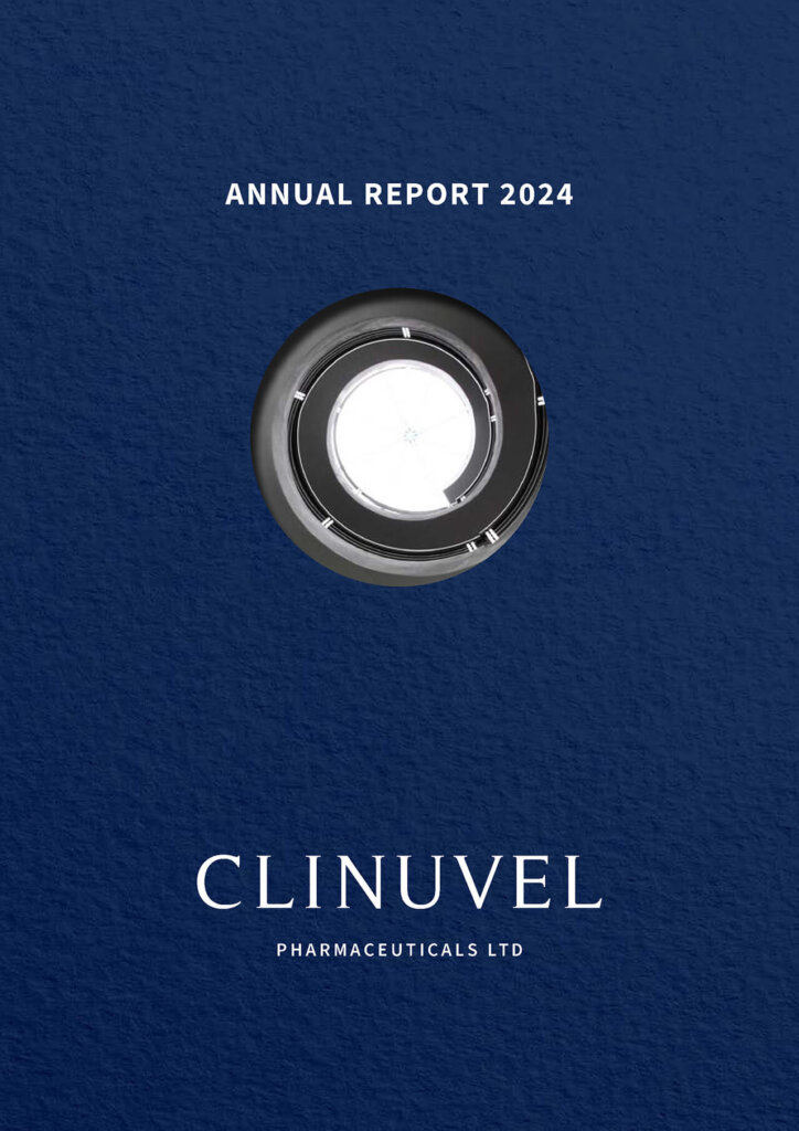 CLINUVEL Annual Report 2024 Cover